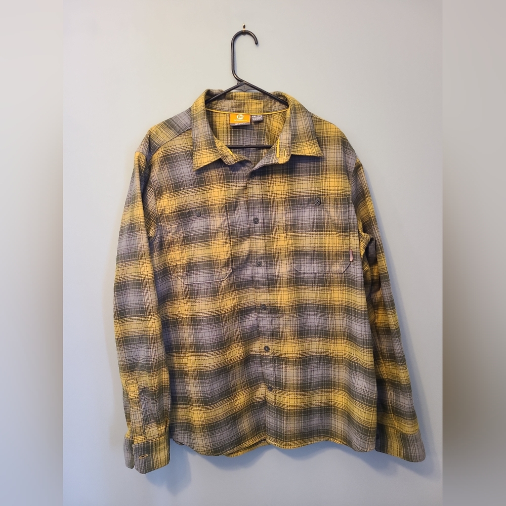 Merrell Selectwick XXL Plaid Button Down Shirt